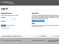 Covington Sales Portal
